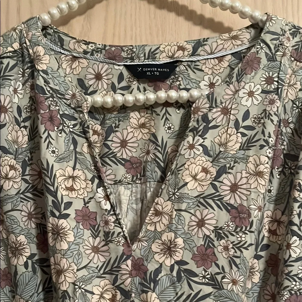 Denver Hayes Floral Midi Dress - Multicolor - Picture 5 of 11